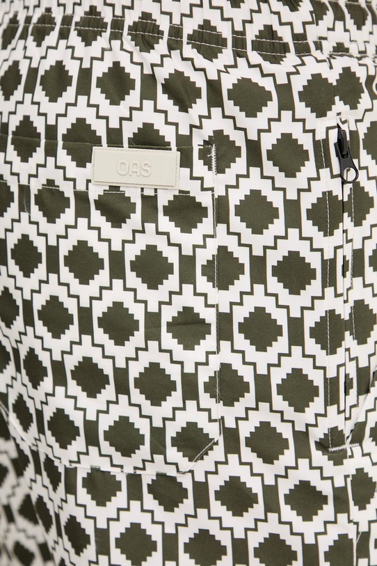 OAS Szorty kąpielowe męskie zielony 201001.1503