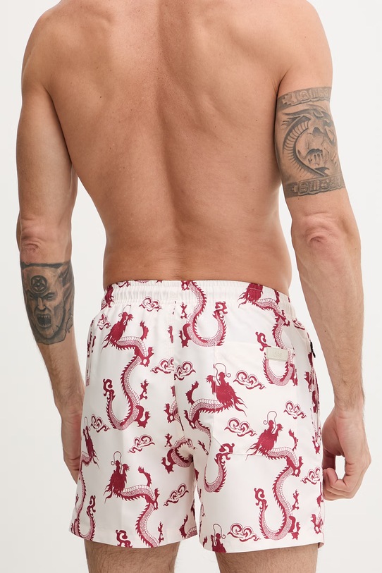 Odzież OAS szorty kąpielowe męskie 201001.1525 czerwony