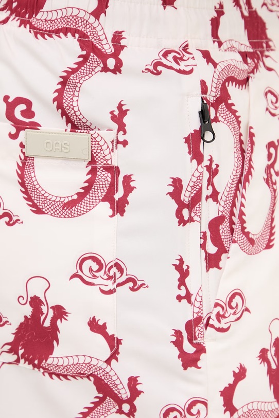 OAS szorty kąpielowe męskie czerwony 201001.1525