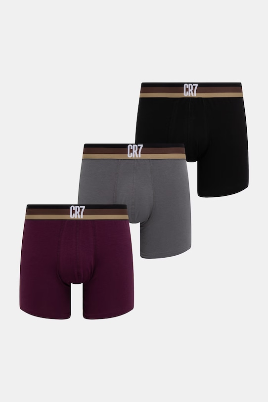 CR7 Cristiano Ronaldo bokserki 3-pack dzianina czarny 8100.49.719