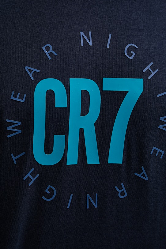 CR7 Cristiano Ronaldo piżama dwuczęściowa męska bawełniana 8730.41.2614 granatowy