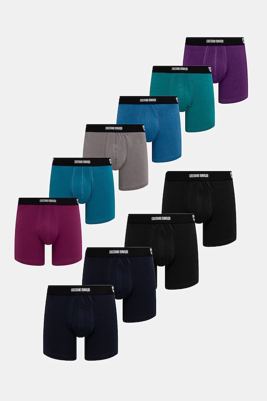 CR7 Cristiano Ronaldo bokserki 10-pack 8120.49.2587 fioletowy SS26
