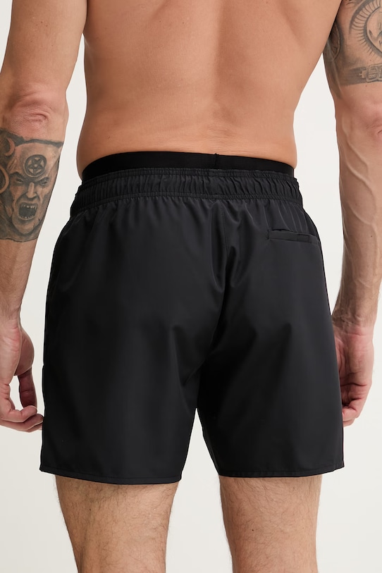 Abbigliamento HUGO pantaloncini da bagno da uomo GALAXY_swim 50561128 nero