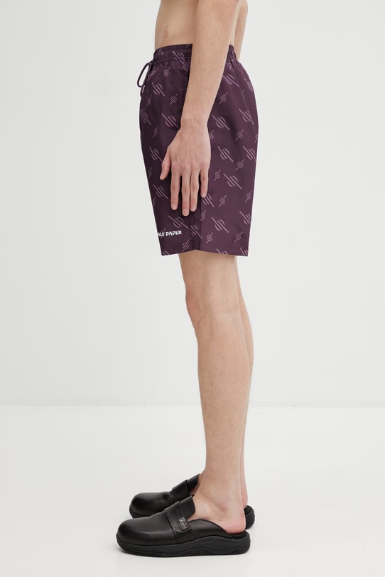 Daily Paper irregular monogram spodenki do pływania męskie 2610066 fioletowy SS26