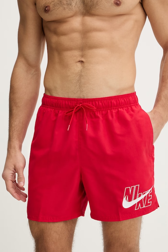 Nike spodenki do pływania męskie NESSG574 czerwony SS26