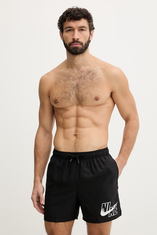 Nike spodenki do pływania męskie czarny NESSG574