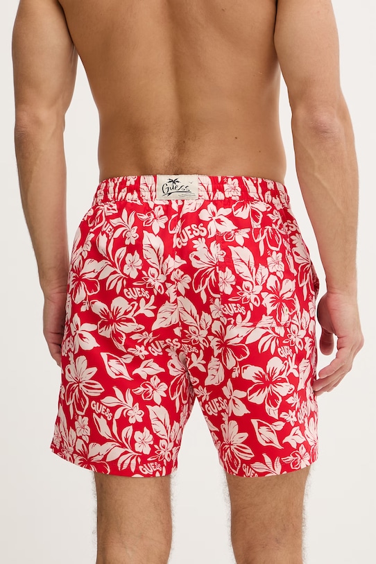 Odzież Guess szorty kąpielowe męskie F6GT08.WG282 czerwony