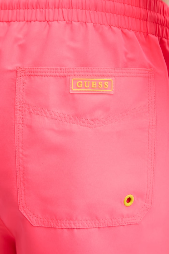 Guess pantaloni scurți de baie pentru bărbați F6GT24.WG282 roz