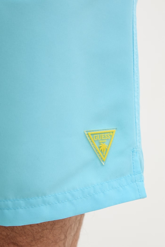 Guess pantaloni scurți de baie pentru bărbați albastru F6GT24.WG282