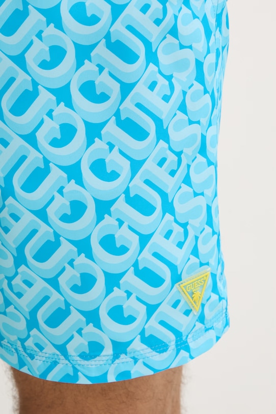 Guess szorty kąpielowe męskie niebieski F6GT27.WG2A2