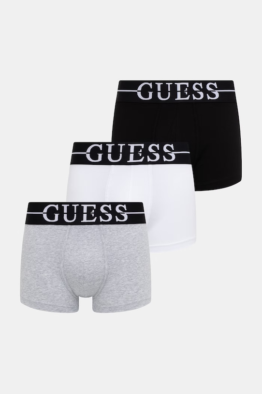 Μποξεράκια Guess JOE 3-pack εφαρμοστό σορτς μπόξερ γκρί U6GG00.K6YW1