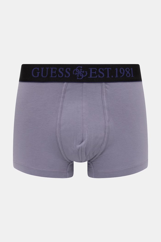 Guess bokserki męskie bawełniane z elastanem JOE 3-pack U6GG03.K6YW1 fioletowy SS26