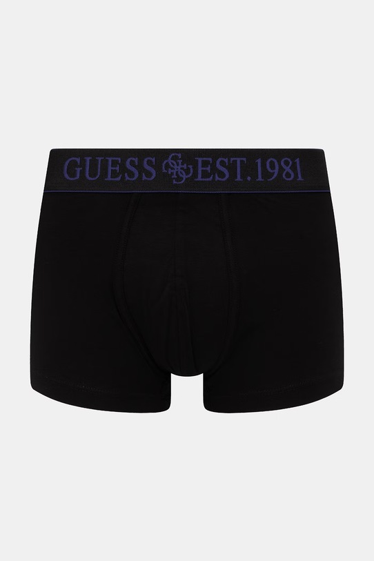 Guess bokserki męskie bawełniane z elastanem JOE 3-pack fioletowy U6GG03.K6YW1