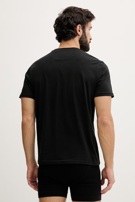 Guess tričko pánske bavlnené 3-pack U6GG04.KCAM1 čierna SS26