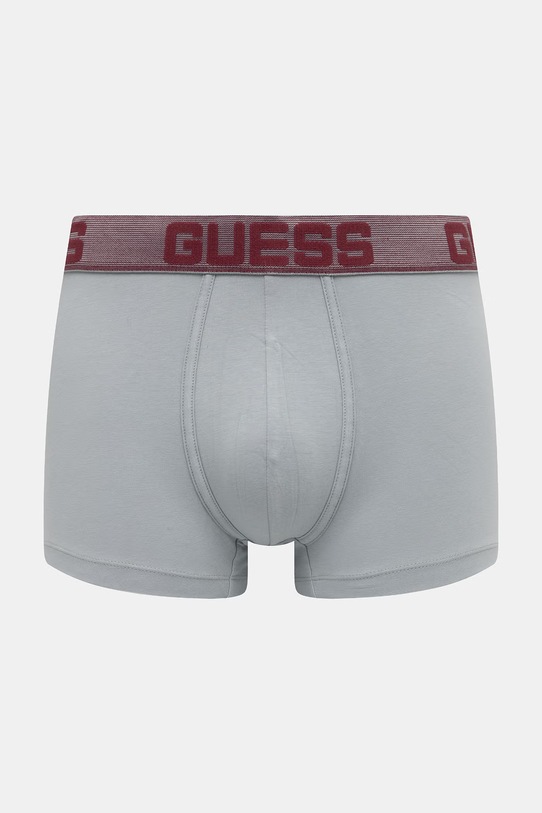 Guess Bokserki męskie bawełniane z elastanem JOE 3-pack szary U6GG13.K6YW1