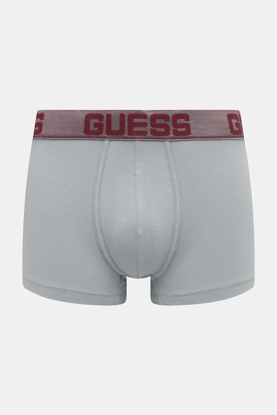 Guess Bokserki męskie bawełniane z elastanem JOE 3-pack szary U6GG13.K6YW1