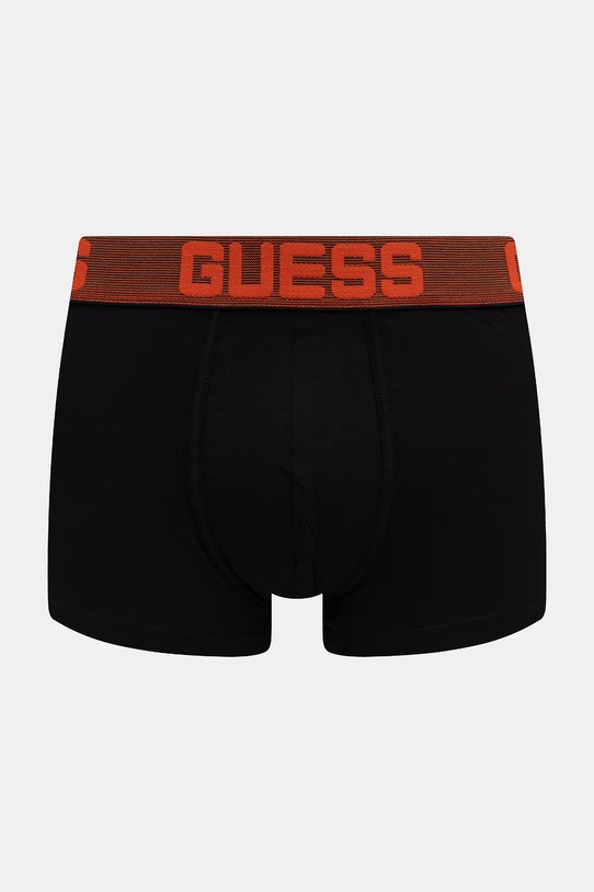 Одяг Guess боксери чоловічі бавовняні з еластаном JOE мультипак 3 шт. U6GG13.K6YW1 чорний