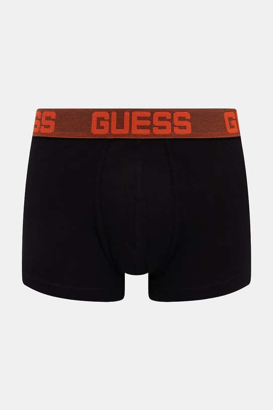 Guess boxerky mužské bavlněné s elastanem JOE 3-pack oranžová U6GG15.K6YW1