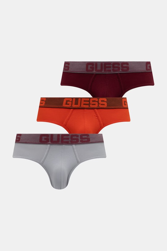 Guess figi męskie JOE 3-pack szary U6GG19.K6YW1