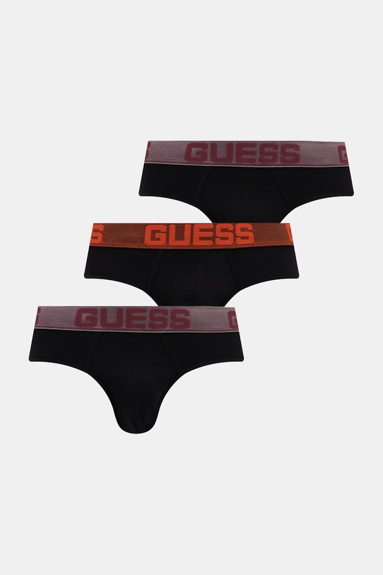Guess gaćice za muškarce JOE 3-pack crna U6GG19.K6YW1