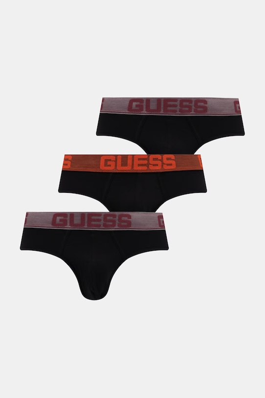Guess gaćice za muškarce JOE 3-pack crna U6GG19.K6YW1