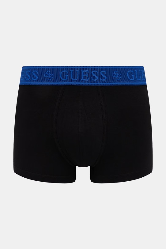 Odzież Guess bokserki męskie bawełniane z elastanem JOE 3-pack U6GG23.K6YW1 niebieski