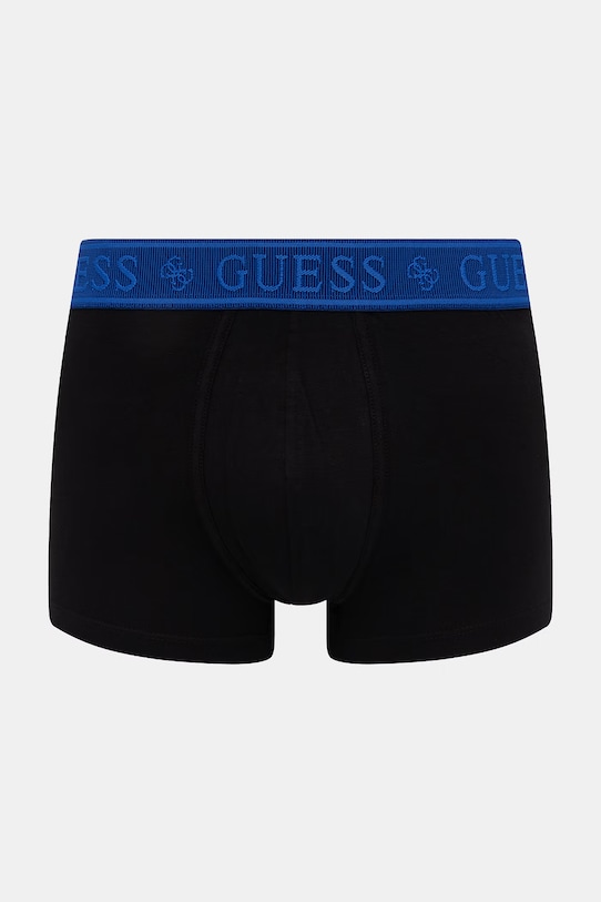 Odzież Guess bokserki męskie bawełniane z elastanem JOE 3-pack U6GG23.K6YW1 niebieski
