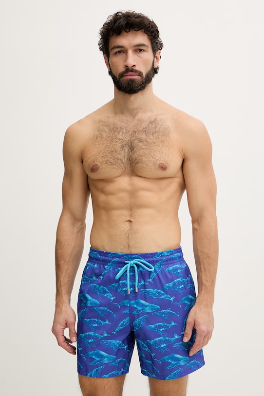 Vilebrequin szorty kąpielowe męskie MAHINA granatowy MAHEJ308