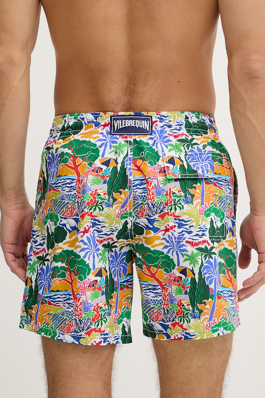 Odzież Vilebrequin szorty kąpielowe męskie MOOREA MOOEB140 multicolor