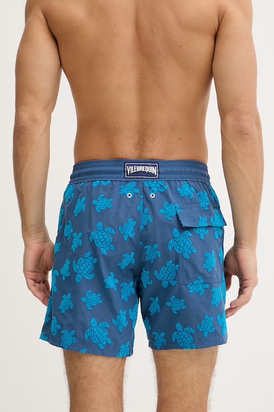 Odzież Vilebrequin szorty kąpielowe męskie MOOREA MOOED236 niebieski