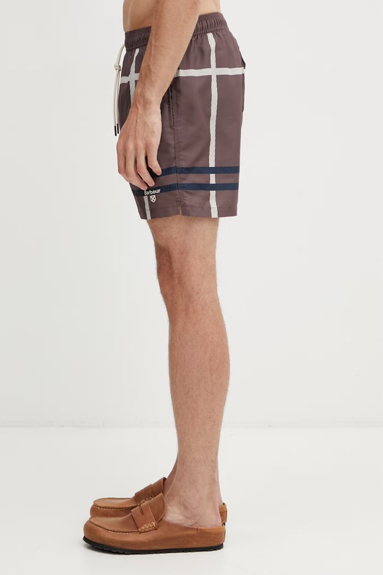 Barbour MSW0067PU57 szorty kąpielowe męskie MSW0067PU57 brązowy SS26