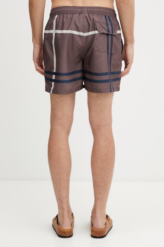 Odzież Barbour MSW0067PU57 szorty kąpielowe męskie MSW0067PU57 brązowy