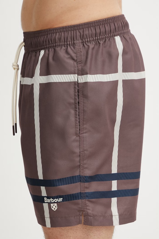 Barbour MSW0067PU57 szorty kąpielowe męskie brązowy MSW0067PU57