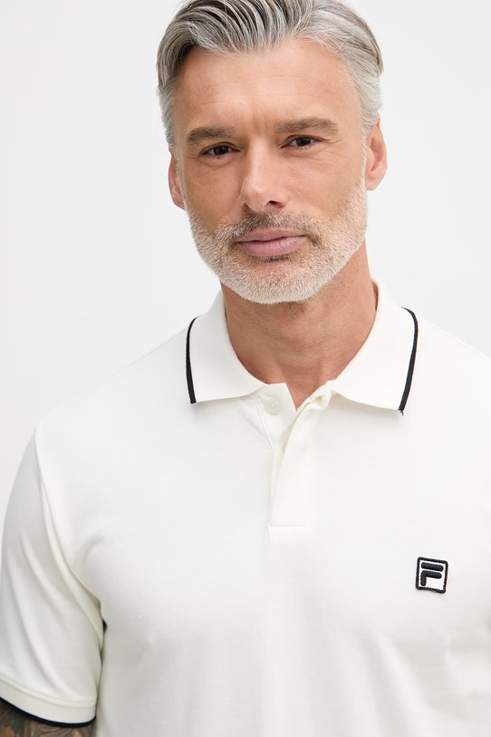 Fila piżama dwuczęściowa męska bawełniana FPS1239 beżowy