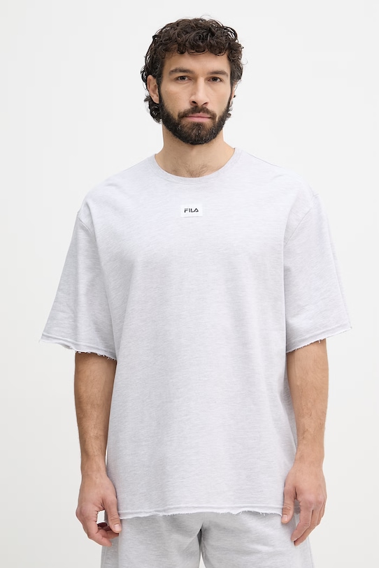 Fila piżama dwuczęściowa męska bawełniana FPS1240 szary SS26