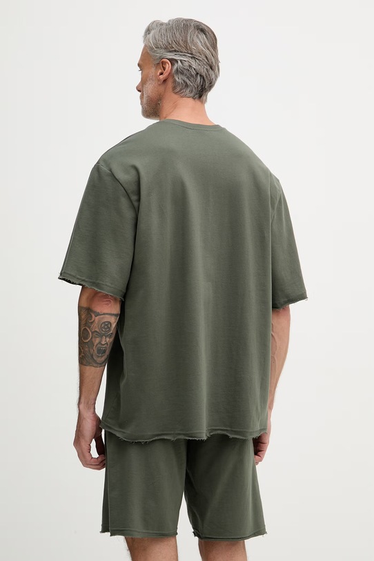 Odzież Fila piżama dwuczęściowa męska bawełniana FPS1240 zielony