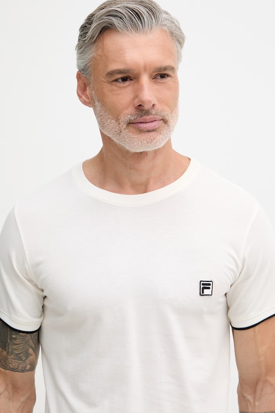 Fila piżama dwuczęściowa męska bawełniana FPS1241 beżowy