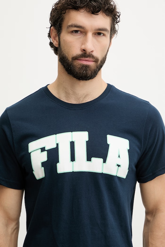 Fila пижама из двух частей для мужчин из хлопка FPS1242 тёмно-синий