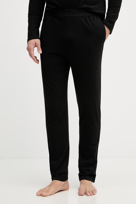 Fila piżama dwuczęściowa męska bawełniana czarny FPS1243