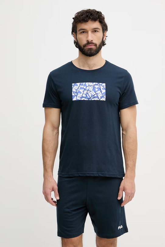 Fila piżama męska bawełniana granatowy FPS1248