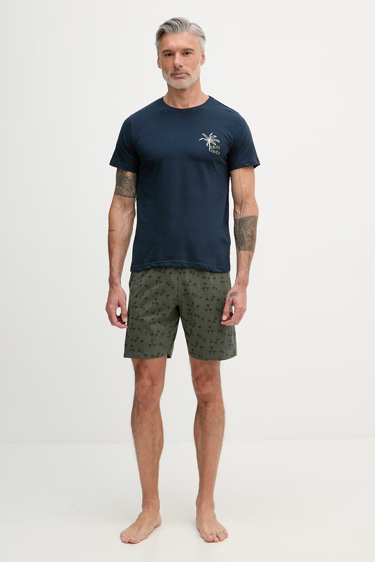 Fila piżama dwuczęściowa męska bawełniana FPS1251 granatowy SS26