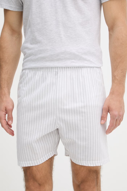 Fila piżama męska z bawełną FPS1253 szary SS26