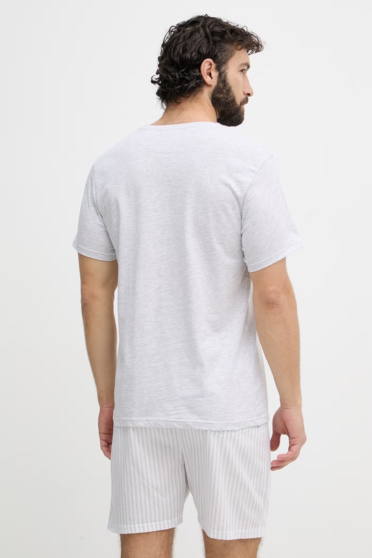 Odzież Fila piżama męska z bawełną FPS1253 szary