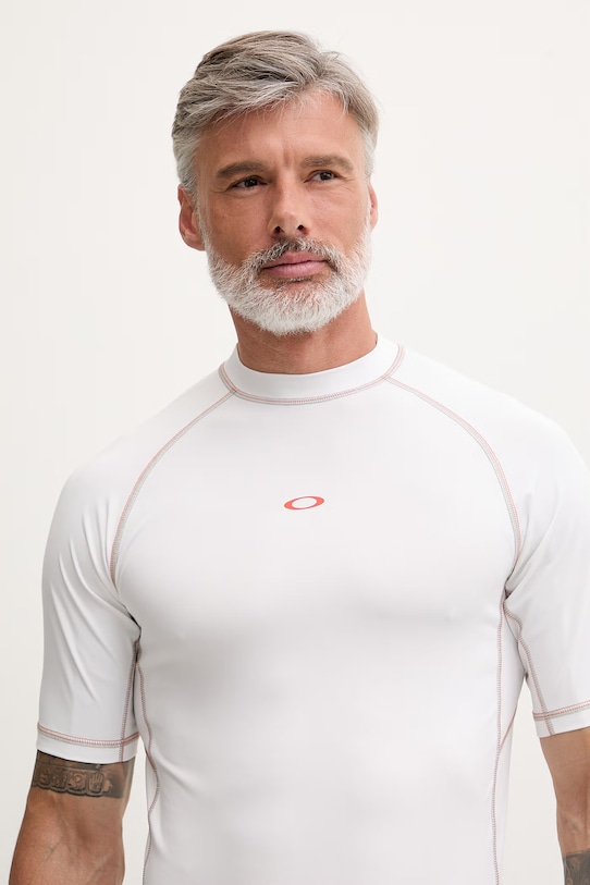 Oakley t-shirt kąpielowy męski biały FOA407891