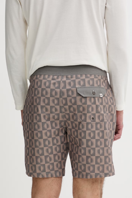 Odzież Hurley szorty kąpielowe męskie HSP26MMBS09030 brązowy