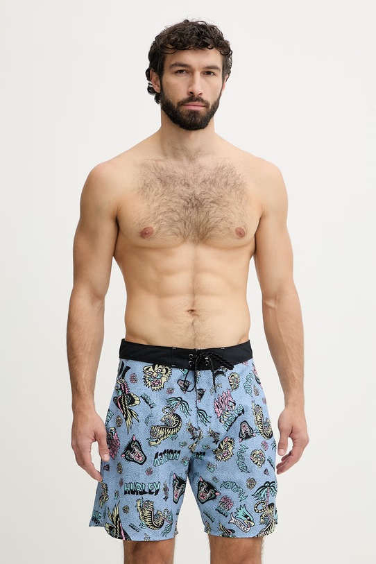 Hurley шорти для купання чоловічі PHANTOM блакитний MBEU00003