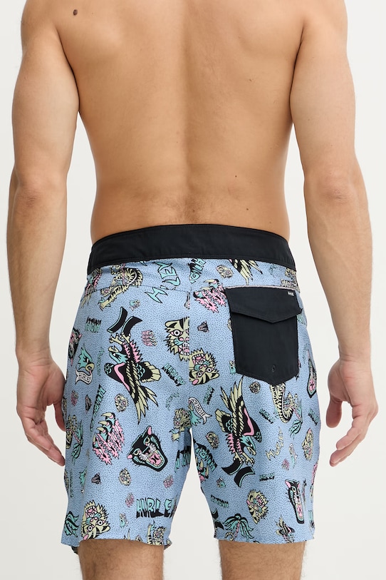 Одяг Hurley шорти для купання чоловічі PHANTOM MBEU00003 блакитний