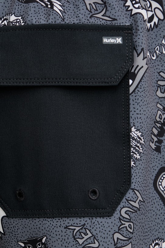 Hurley шорти для купання чоловічі VOLLEY FLEX сірий MBEU00012
