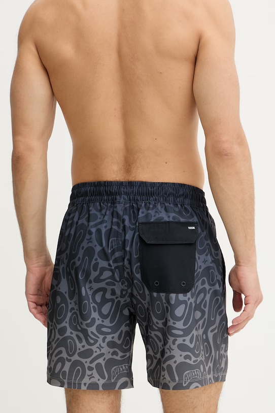 Îmbrăcăminte Hurley pantaloni scurți de baie pentru bărbați VOLLEY FLEX MBEU00013 negru