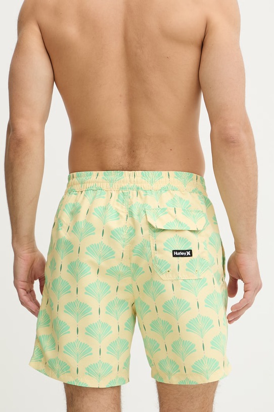 Одяг Hurley шорти для купання чоловічі VOLLEY ICON MBEU00014 жовтий